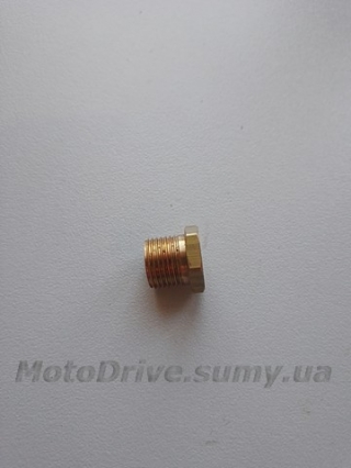 Гужон головки для 4T свечи (латунь, нар. Ø12 мм)