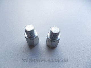 Переходники для зеркал на мото 8мм-10мм (пара).