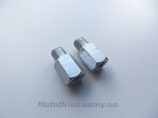 Переходники для зеркал на мото 8мм-10мм (пара).