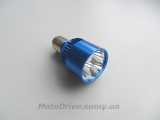 Лампа фари BA20D діодна 12V 9 W Ява стара, скутер.
