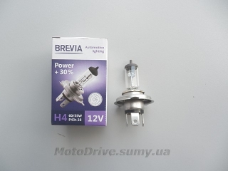 Лампа фари H4 12v 60/55w (галоген) на авто.