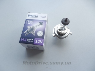 Лампа фари H4 12v 60/55w (галоген) на авто.