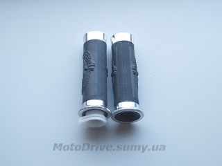 Ручки руля (пара, резиновые) Орел.