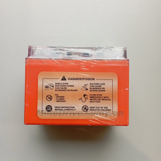 Акб 12V 4А  гелевый (114x70x85, оранжевый) Vland.