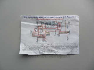 Проводка Іж Україна 12V.
