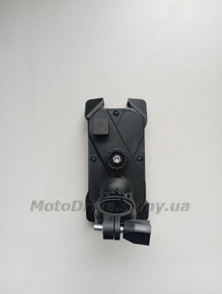 Держатель телефона на руль (мин. габариты телефона 60*124 мм, макс. габариты 80*160 мм).