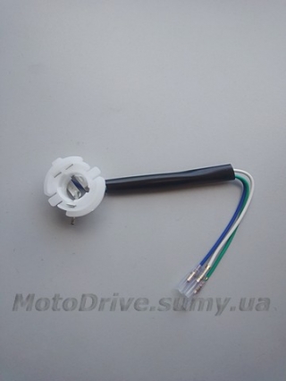 Патрон лампи фари (BAD-20), груша (пластик).