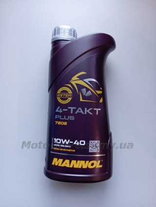 Масло 4-Takt Plus Mannol
