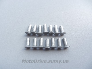Алюмінієві заклепки (14 штук).