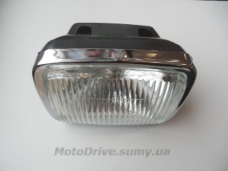 Фара квадратна (165×115, чорна) Дельта.