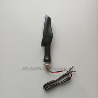 Поворот мото LED (L-120 мм, желтый, 1 шт).