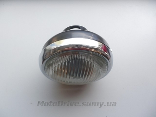 Фара кругла (чорна, Ø160 мм) Дельта, Альфа.