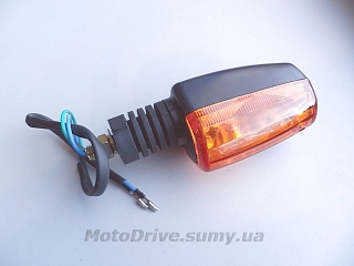 Поворот мото (L-140 мм, хрусталь, большой, 1 шт).