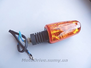 Поворот мото (L-140 мм, хрусталь, большой, 1 шт).