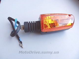 Поворот мото (L-140 мм, хрусталь, большой, 1 шт).