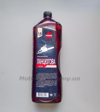 Масло для смазки цепей и шин бензопил (1.5L).