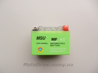 Акб 12V 4А  гелевый (113x69x85, зеленый) Msu.