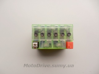 Акб 12V 4А  гелевый (113x69x85, зеленый) Msu.