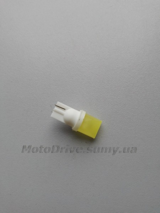 Лампа діодна 12V (біла, висока, безцокольна).