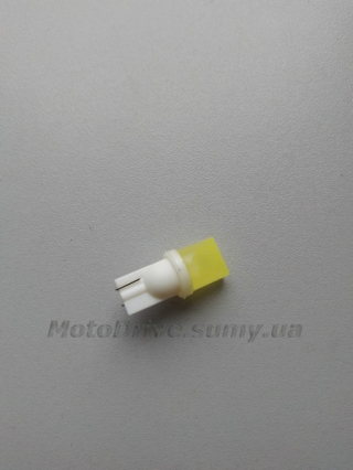 Лампа діодна 12V (біла, висока, безцокольна).