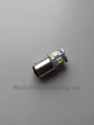 Лампа діодна 12V (стоп, габарит, двоконтактна).