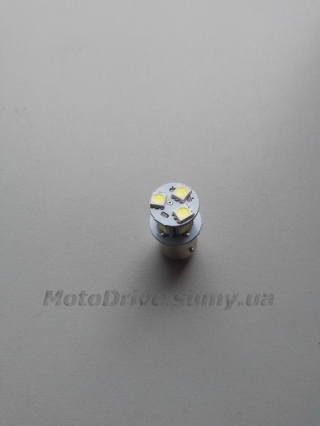 Лампа діодна 12V (стоп, габарит, двоконтактна).