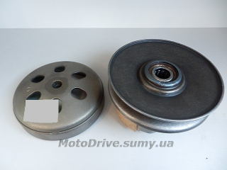 Вариатор задний скутера GY6-125/150.
