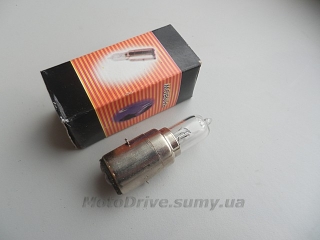 Лампа BA20D 12V 18W/18W (біла).