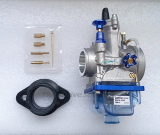 Карбюратор Sport PWK 30 ( Ø 30 мм, ручне підкачування, прозорий піддон) KEIHIN.