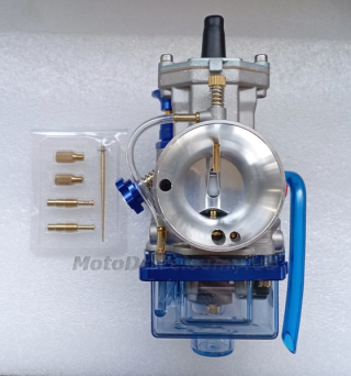 Карбюратор Sport PWK 30 ( Ø 30 мм, ручне підкачування, прозорий піддон) KEIHIN.