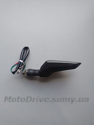 Поворот мото LED (L-140 мм, 1 шт).