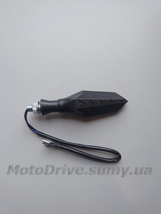 Поворот мото LED (L-130 мм, 1 шт).