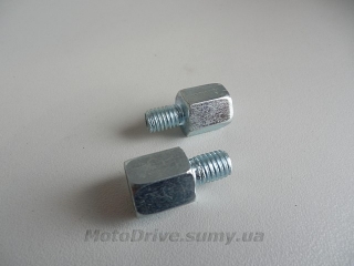 Переходники для зеркал на мото 10мм-8мм (пара).
