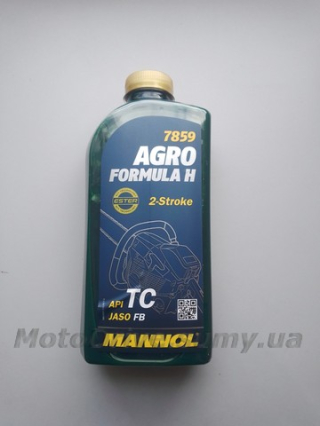 Масло Mannol 2T Agro Formula H (1L).