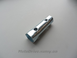 Ключ свечной 19/21 мм (2T, двухсторонний).