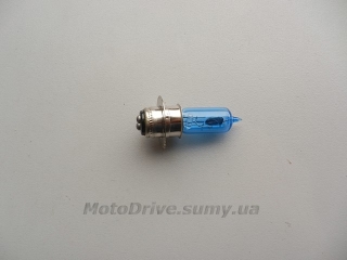 Лампа 12V 18W/18W (синя).
