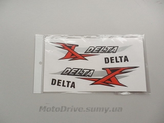 Наклейки бака Delta (26х14 см).