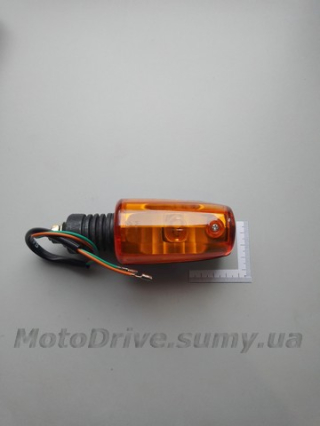 Поворот мото (L-140 мм, хрусталь, большой, 1 шт).