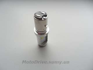 Лампа фары BA20D диодная 12V 9 W Ява, скутер.