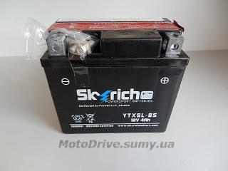 Акб 12V 4А кислотный (140x110x68) SkyRich.