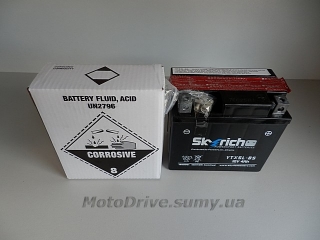 Акб 12V 4А кислотный (140x110x68) SkyRich.