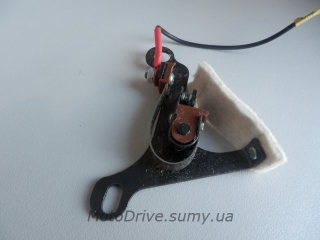 Контактный прерыватель Д6, Д8 (в сборе).