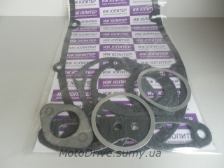 Прокладки двигуна Іж Юпітер (набір, пароніт).