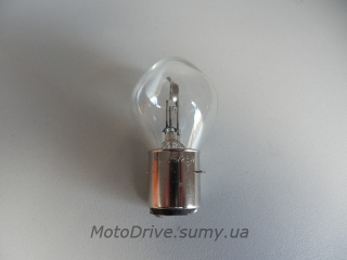 Лампа BA20D (2 вуса) 12V 25W/25W ("груша")