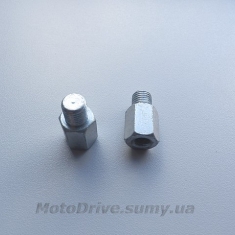 Переходники для зеркал на мото 8мм-10мм (пара).