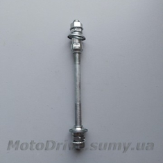 Вісь заднього колеса (М10х190мм, у зборі).