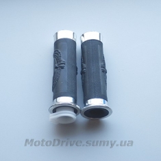 Ручки руля (пара, резиновые) Орел.