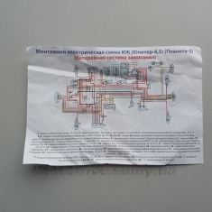 Проводка Іж Україна 12V.