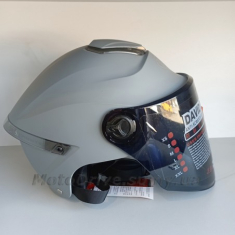 Шлем David открытый, серый.
