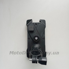 Держатель телефона на руль (мин. габариты телефона 60*124 мм, макс. габариты 80*160 мм).